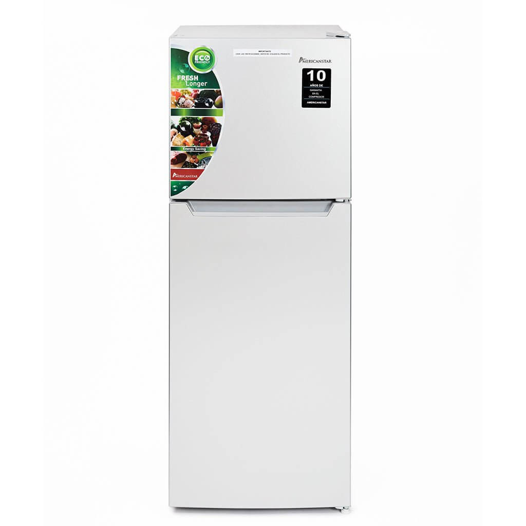Refrigeradora doble puerta 200 litros - americanstar.ec
